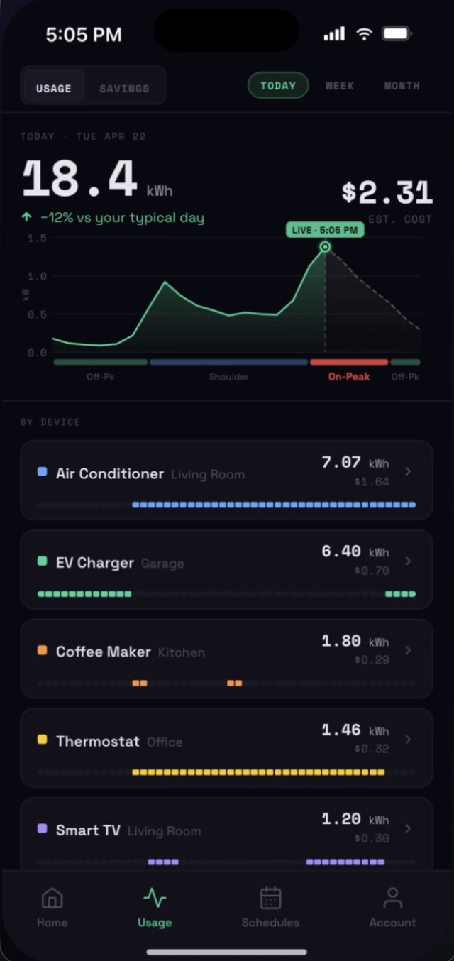 App screenshot